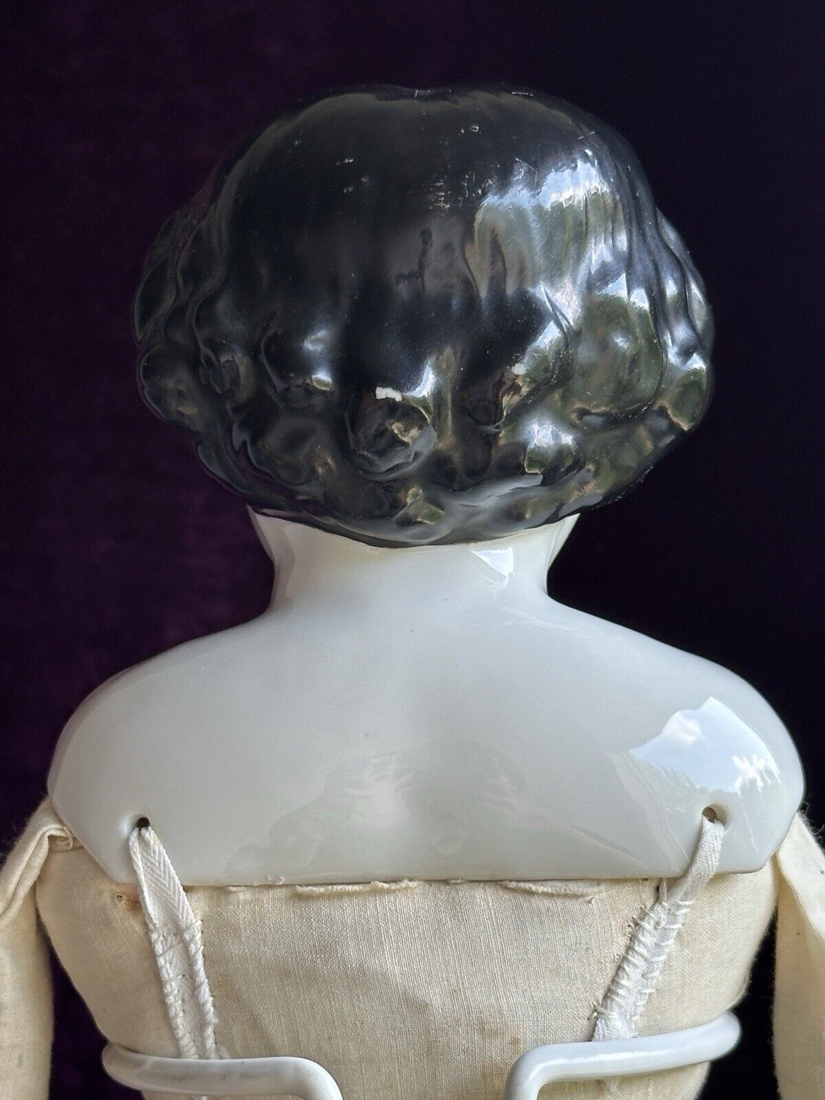 Antique German 23” Alt Beck Gottschalk (?) China Shoulder Head Victorian Doll