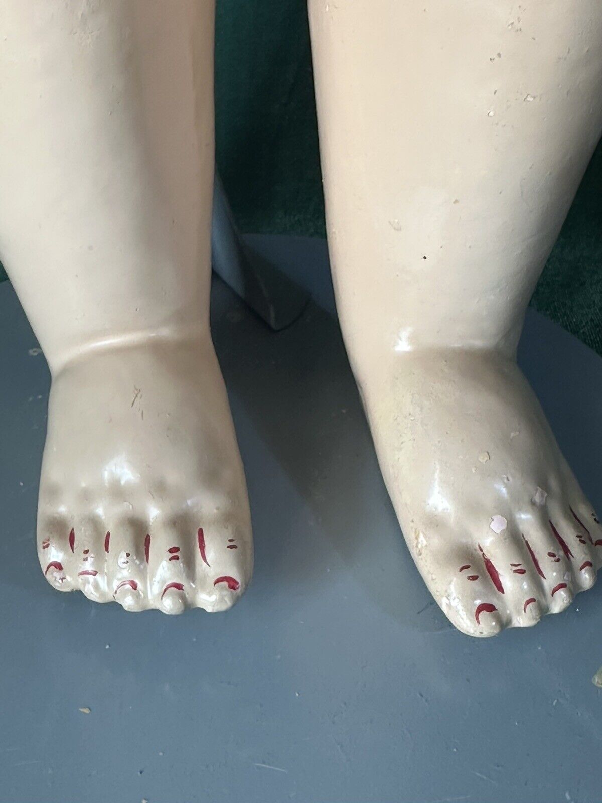 Rare Mold 1269 Dept by Simon Halbig Antique German 31” Doll Bisque Head