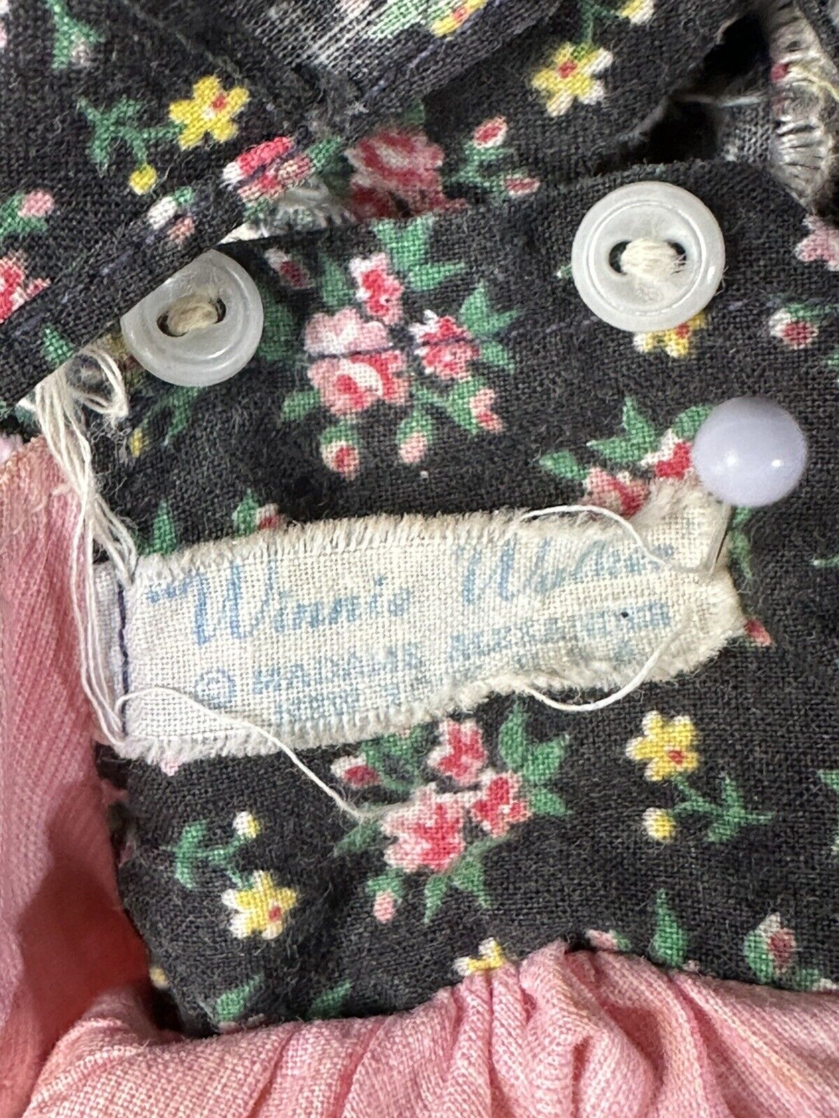 Original Vintage 1950’s Madame Alexander 14” Winnie Walker Doll Tagged Outfit