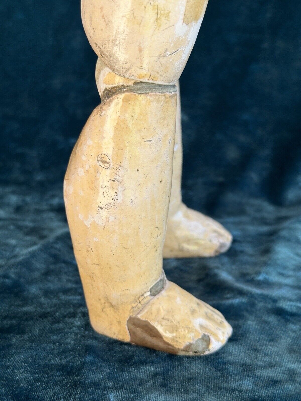 Antique French 24” Henri Rostal Mon Tresor Bébé Bisque Head Doll