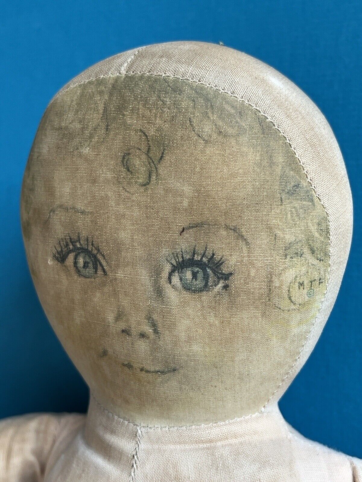 Antique American Cloth “Sweets” Doll by Maude Tousey Fangel Georgene Novelties