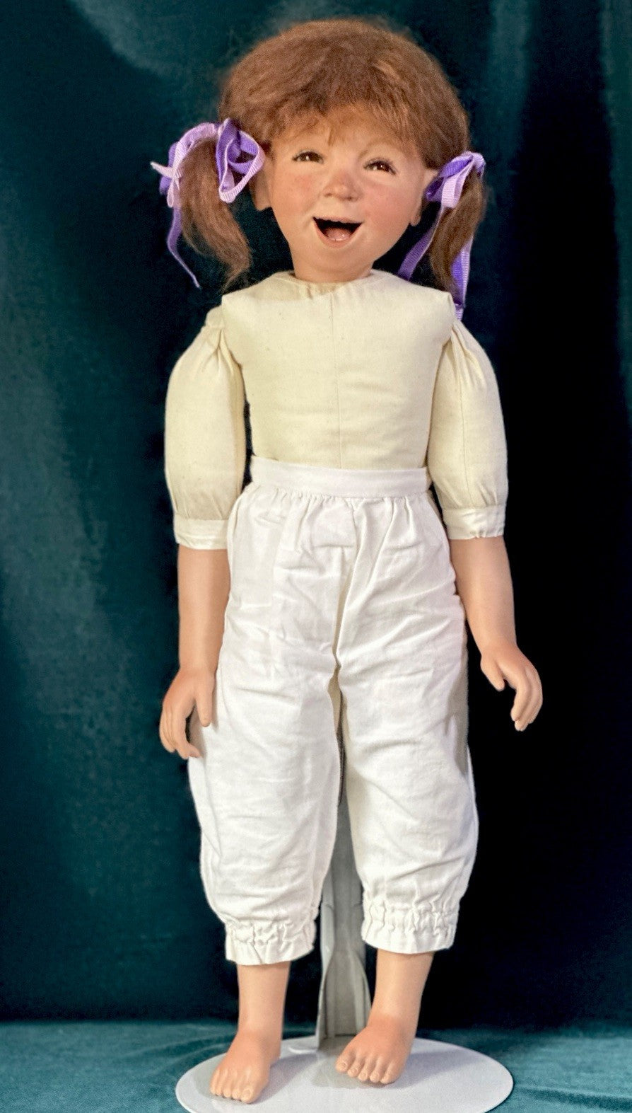 Artist Signed German Original Porcelain 24” Doll By Grossle-Schmidt LE 20