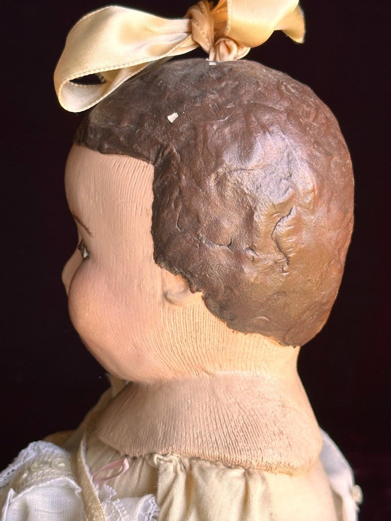 ODACA Artist 17” Reproduction of Alabama Baby Oil Painted Cloth Girl Doll