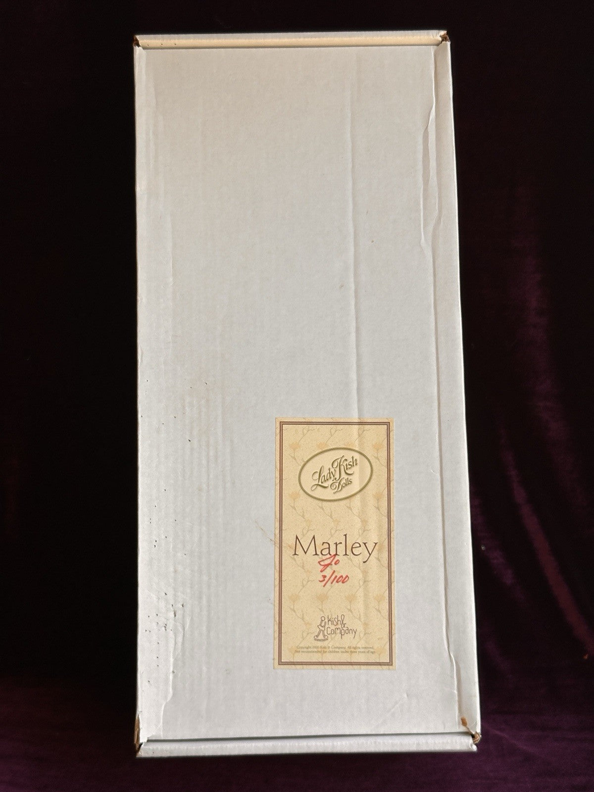 Collectible Helen 20" Kish Marley Lady Kish Doll in Box with Multiple Outfits