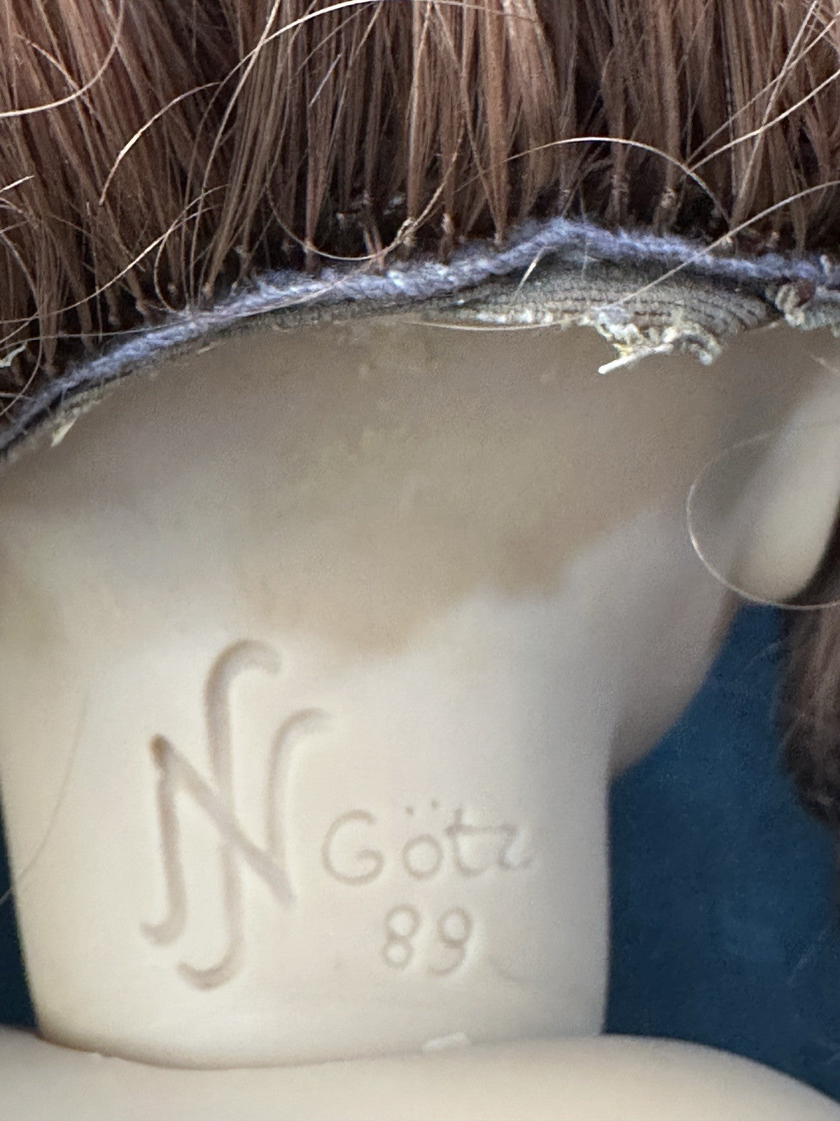 Collectible LE 30 Vinyl 18” Doll Fanny II By Sylvia Natterer For Gotz 1989 Tag