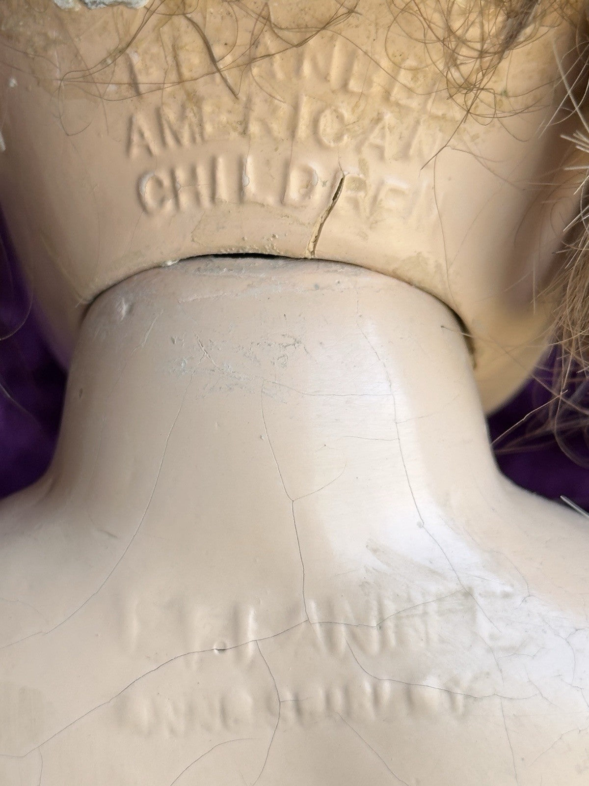 Vintage Original Dewees Cochran 17” Effanbee American Children Composition Doll