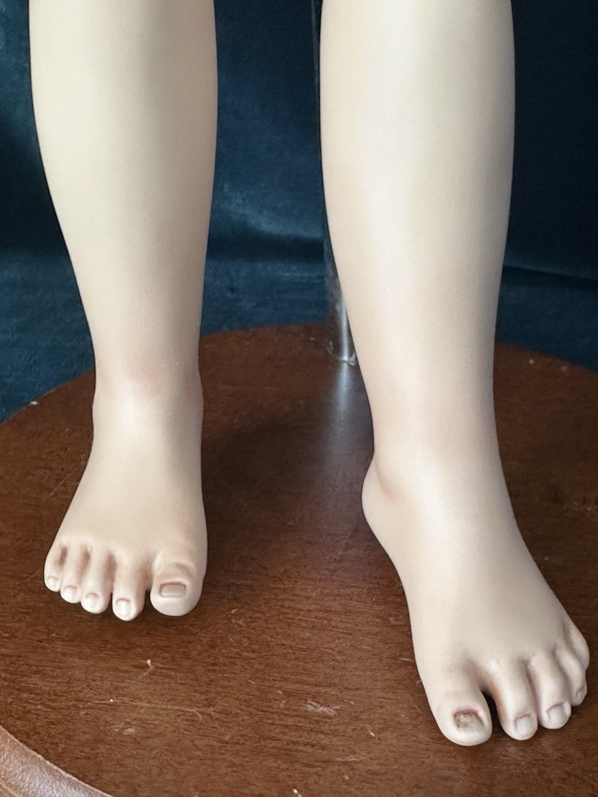 Collectible Artist 18” Porcelain Doll LE 30 With Teddy Bear