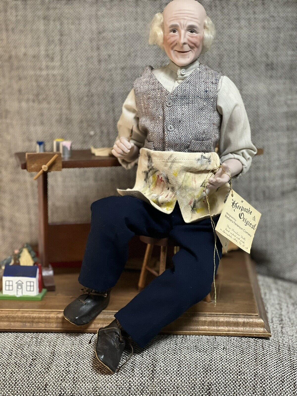 Artist Doll “The Toymaker” By Barbara Peterson Comley LE 27/350