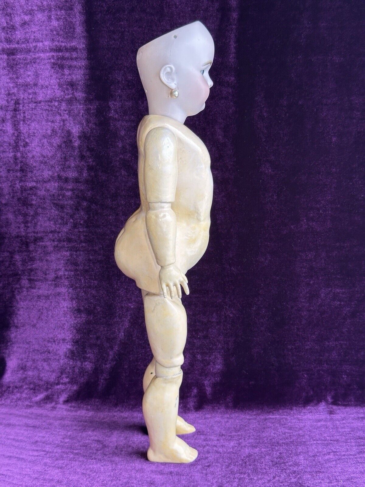 Antique German 20” Simon Halbig 1079 Dep Bisque Head Doll