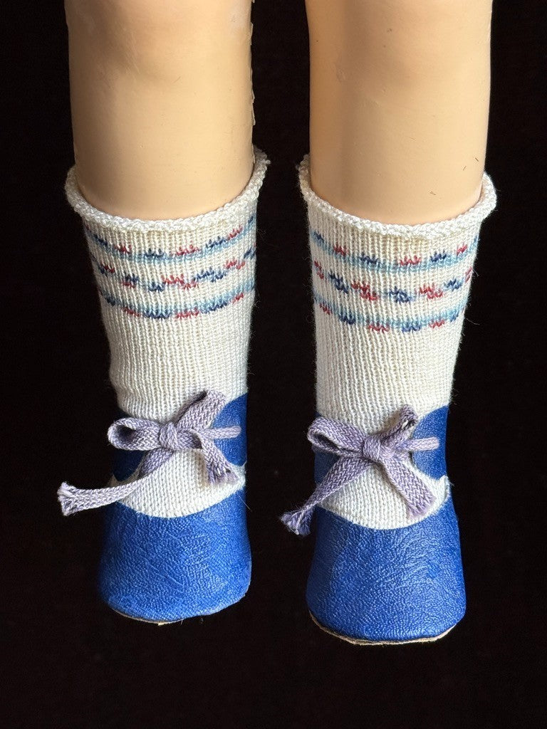 Unmarked Vintage American 17” Patsy Lou Composition Doll