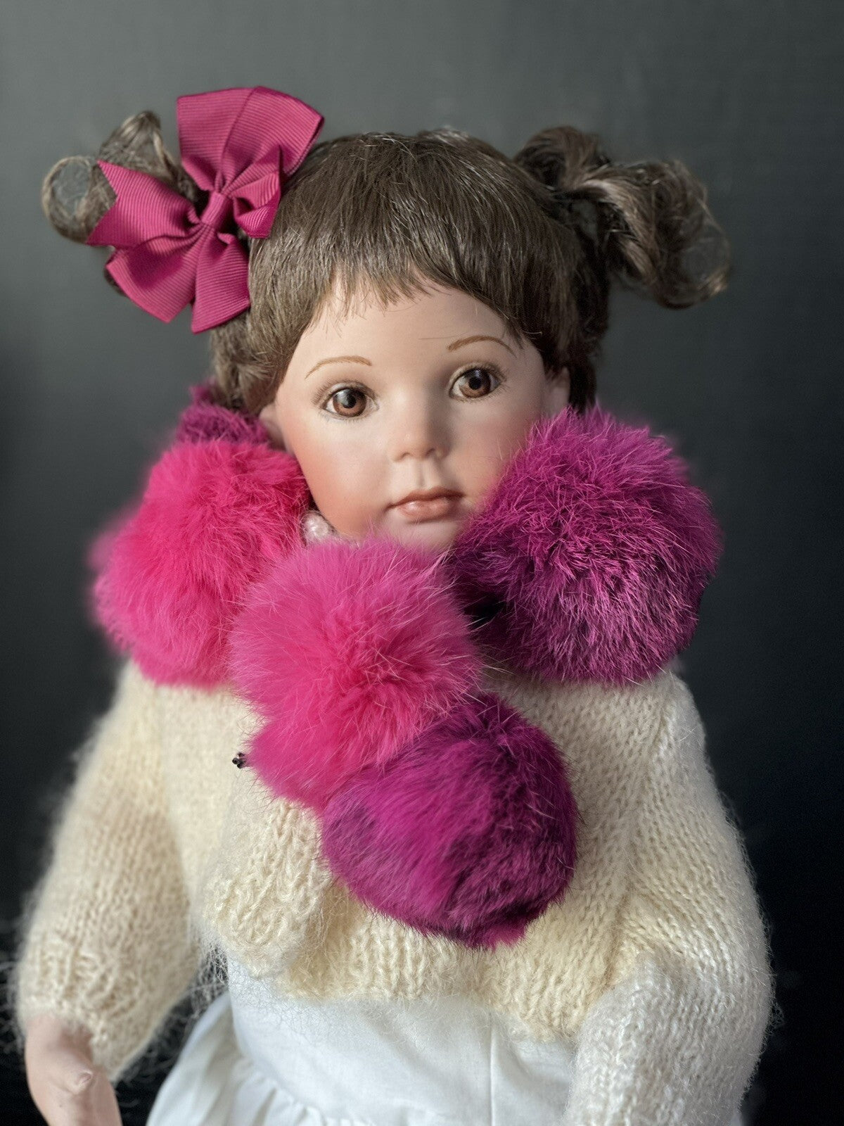 Artist Reproduction Of Porcelain 21 1/2” Doll “Amy” by Donna Rubert Mold