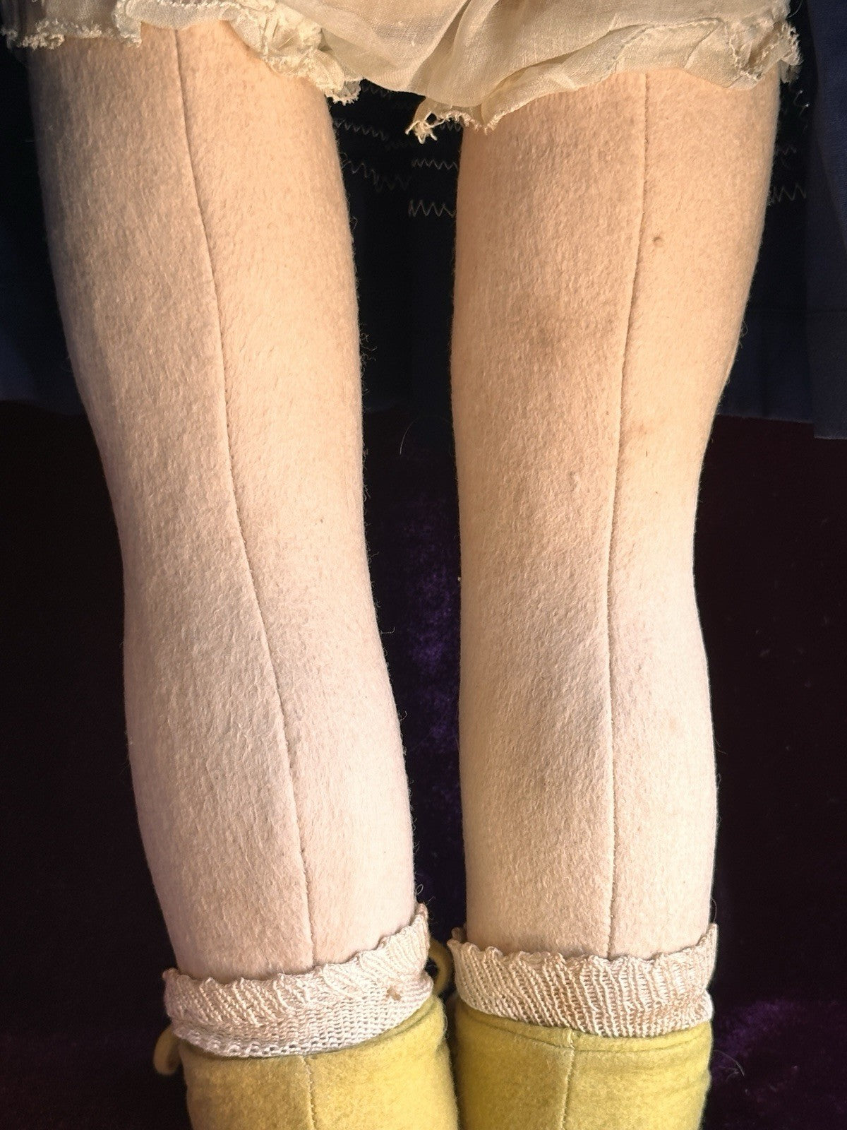 Large Vintage Italian 22” Lenci 300 Series Felt Doll