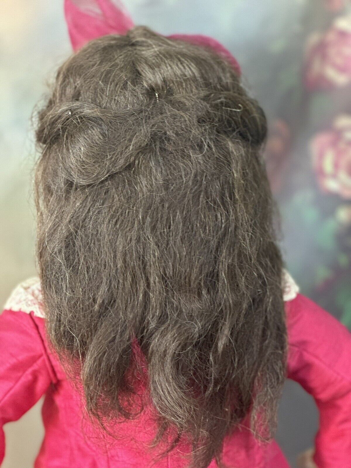 Antique French 26” Etienne Denamur E 11 D Bisque Head Doll Restored