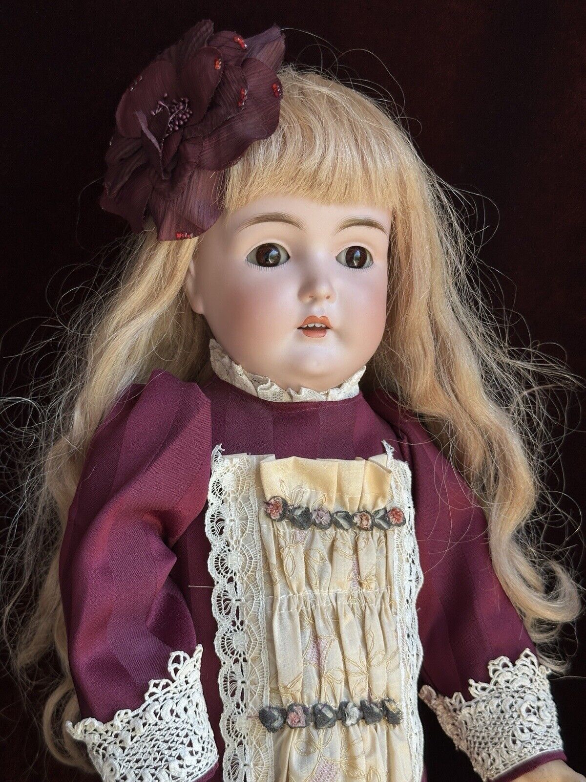 Antique German 26” Kestner 171 Bisque Head Doll