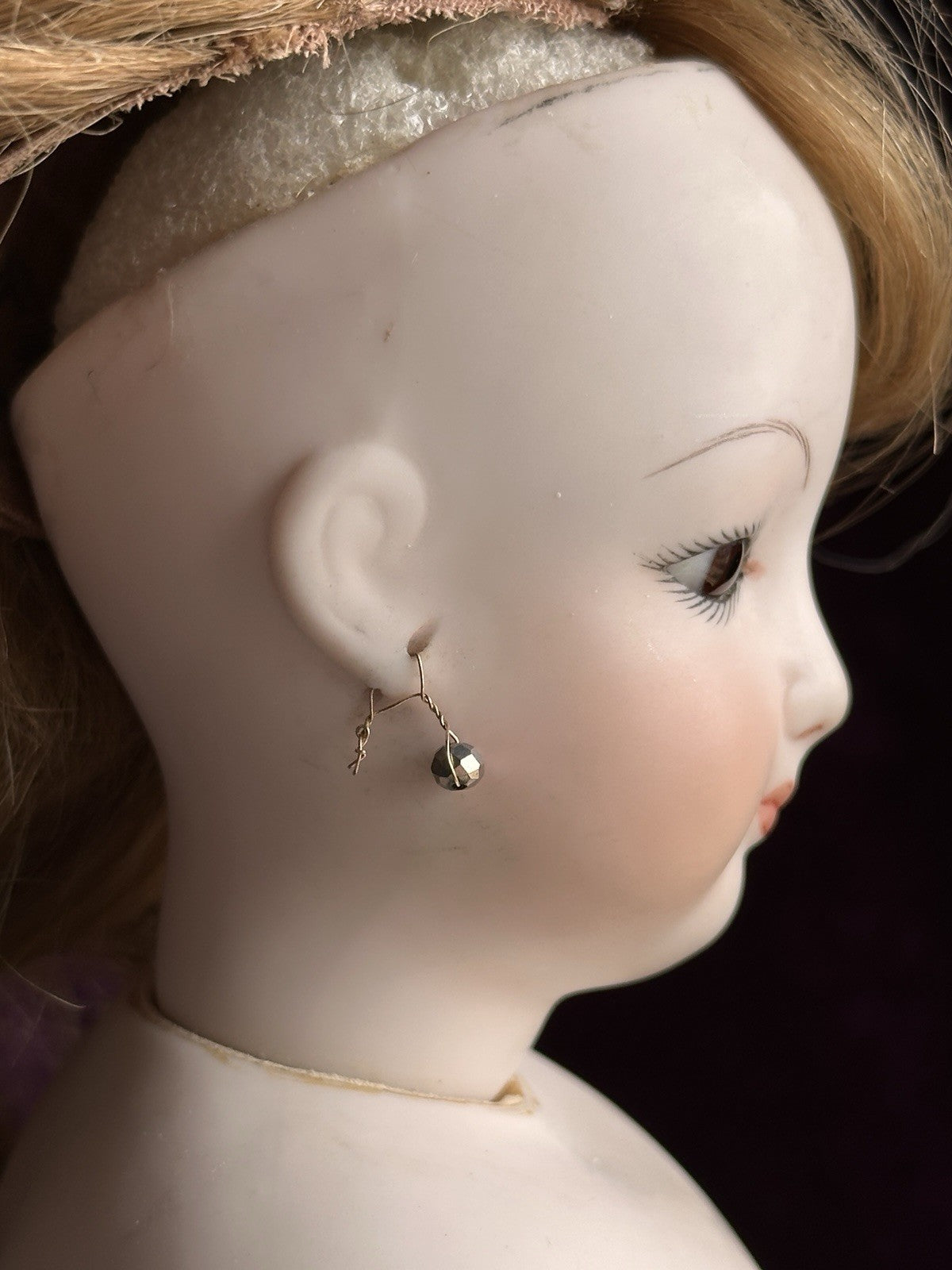Porcelain 16” Reproduction of Antique French Gaultier Fashion Doll By Clara Wade