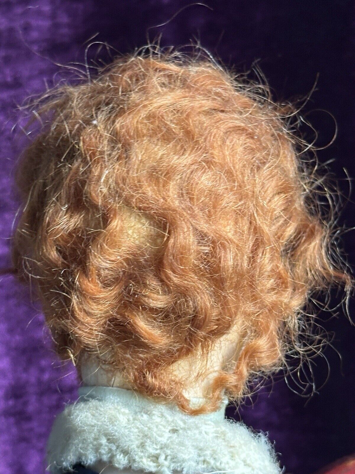 Rare Antique 27" Composition Cloth Art Deco Style French Boudoir Doll Glass Eye