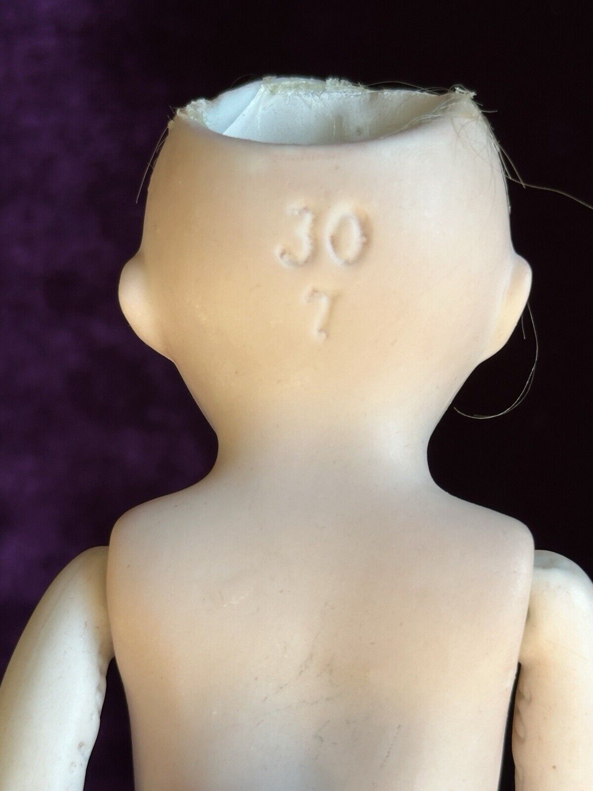 Antique German 6.25” Kestner 30 All Bisque Mignonette Doll