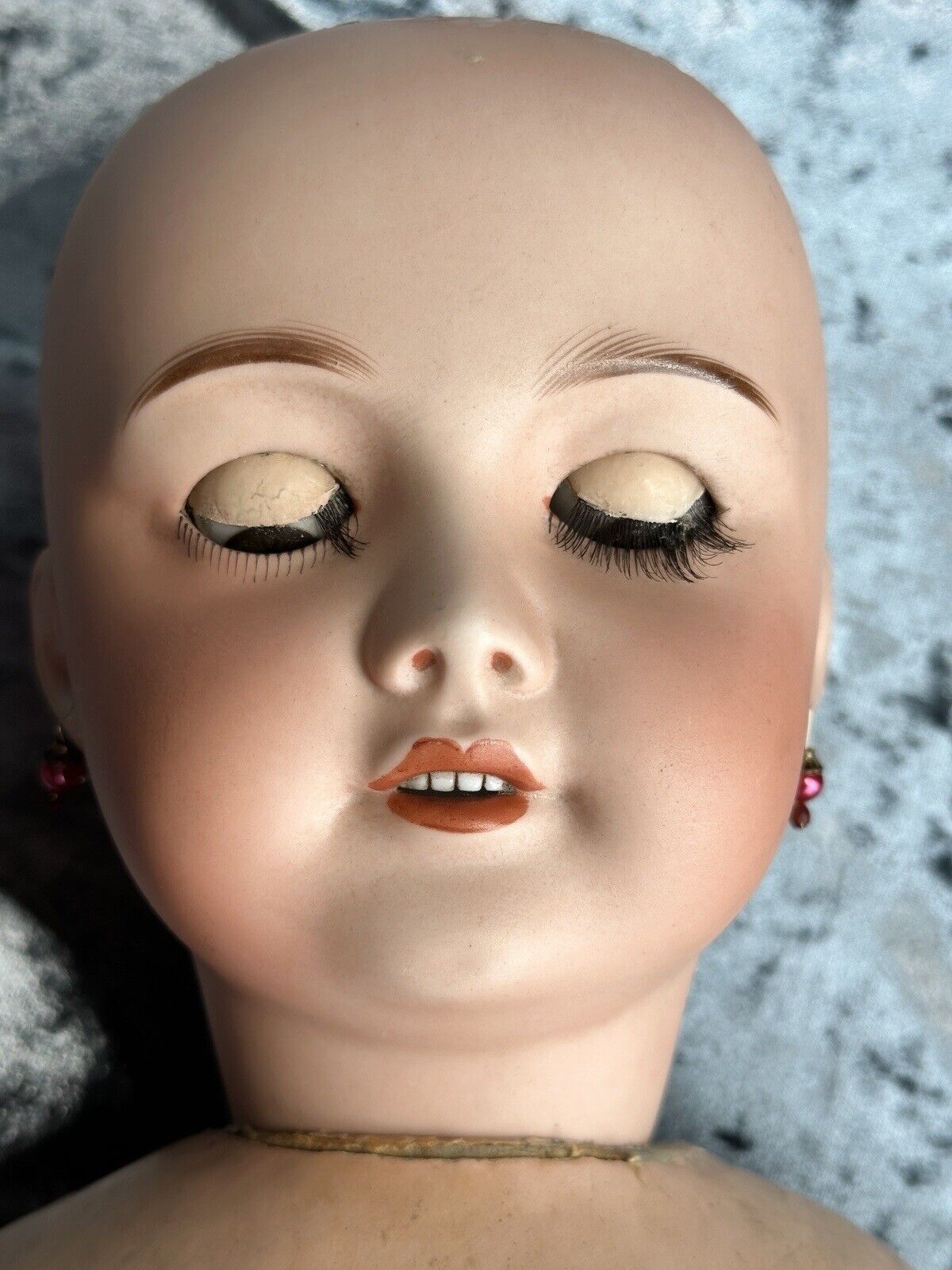 Large Antique French 27” SFBJ 301 Bisque Head Doll