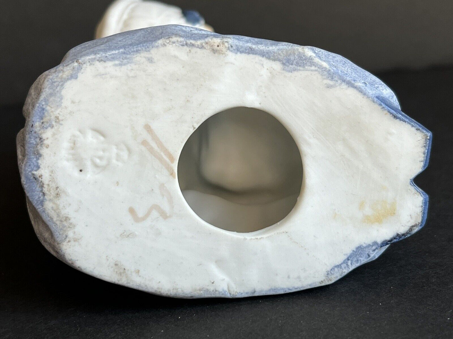 Antique German Gebruder Heubach Marked Bisque Girl Figurine