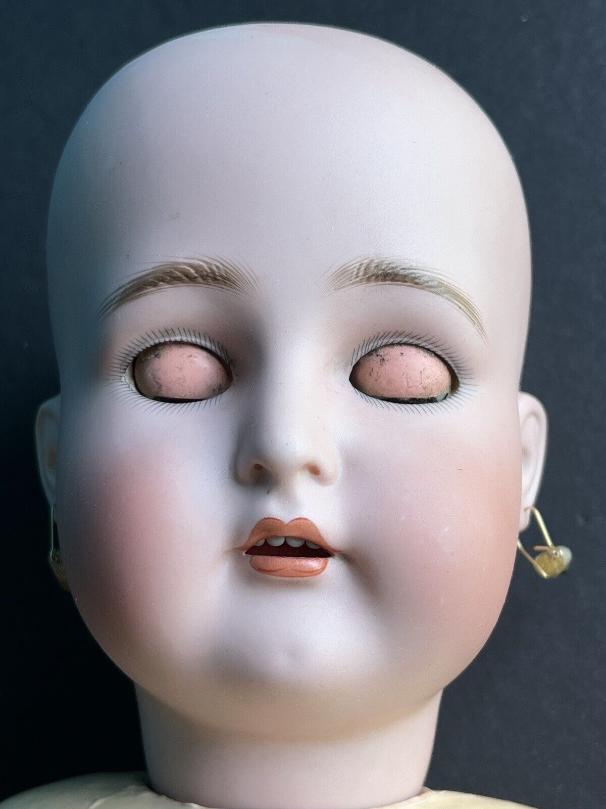 Antique German 28” Simon Halbig Kammer Reinhardt 76 Bisque Head Doll