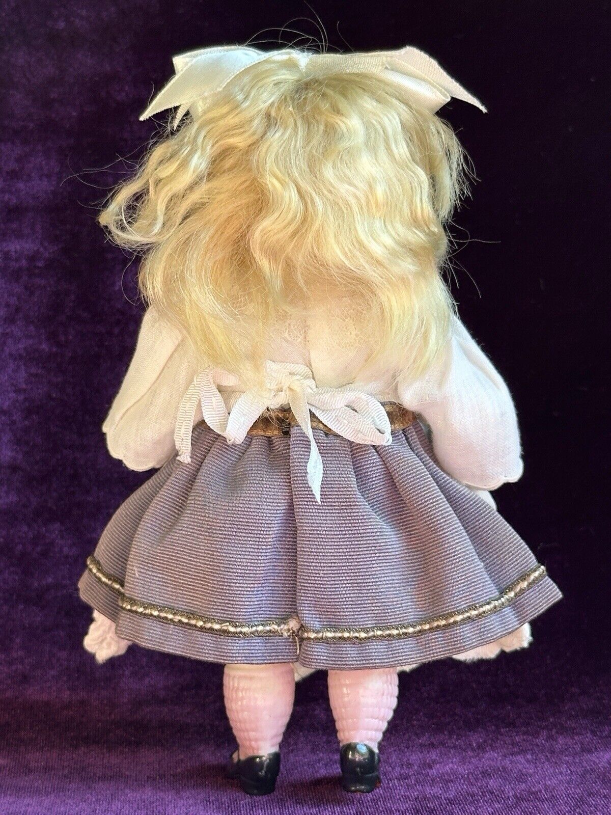 Antique German 6.25” Kestner 30 All Bisque Mignonette Doll
