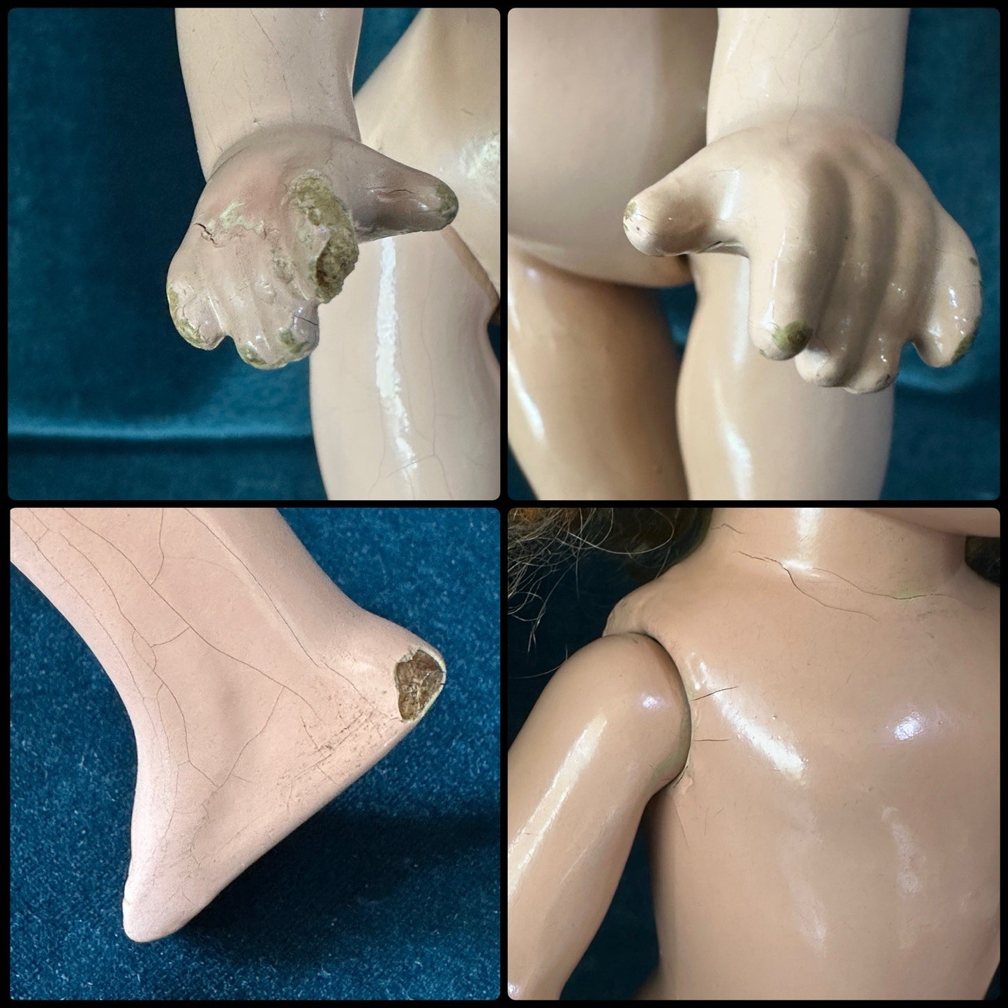 Lot Of 4 Vintage 1950’s Arranbee R&B Debu'teen Composition Dolls