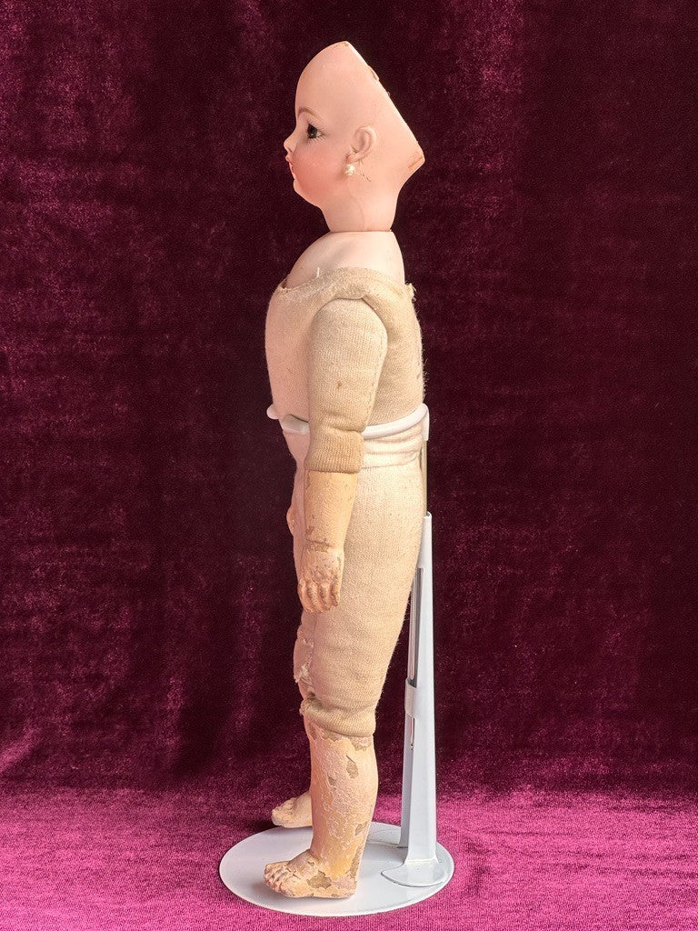RESERVED 1st PAYMENT Rare Antique French 12” Francis Gaultier Bisque Head Gesland Body Bebe Doll