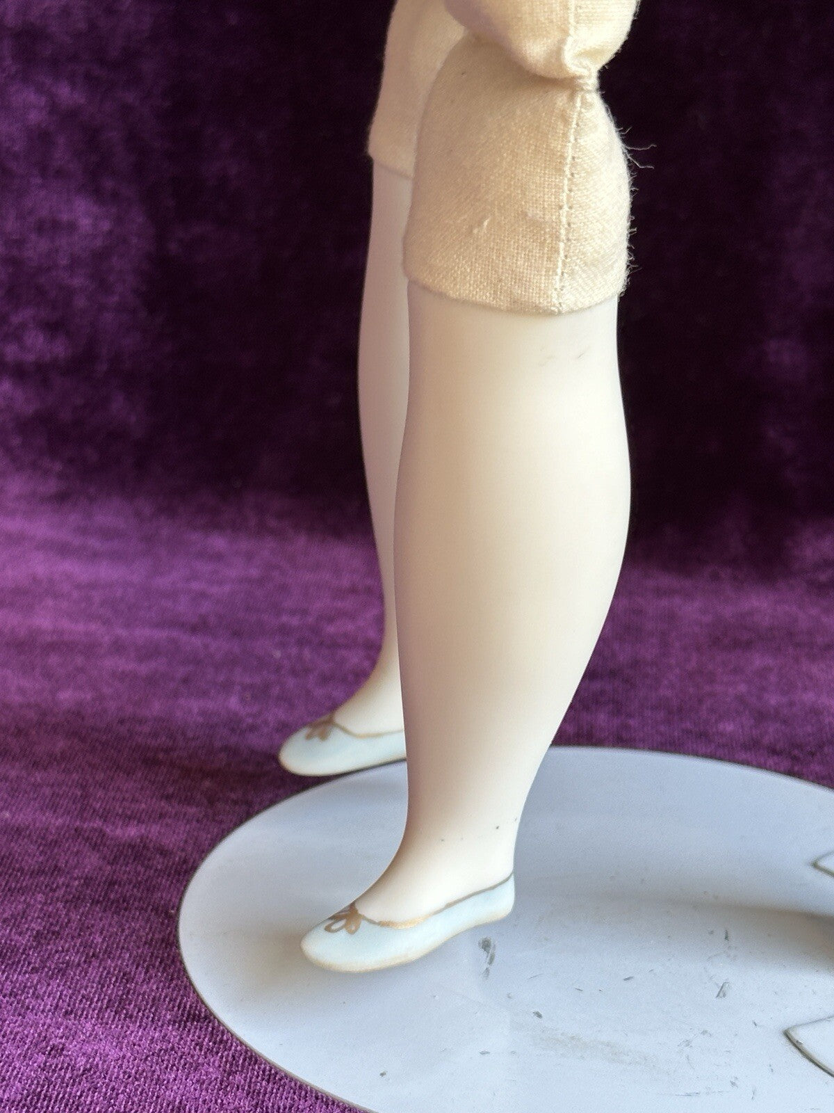 Vintage 16” Porcelain Victorian Reproduction of Parian Fashion Lady Doll
