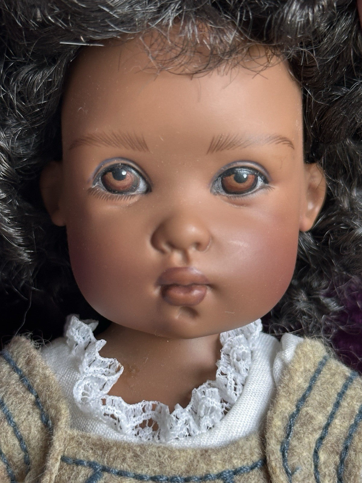 Helen Kish & Company Bitty Belle Magnifique 11" African American Doll with Tag