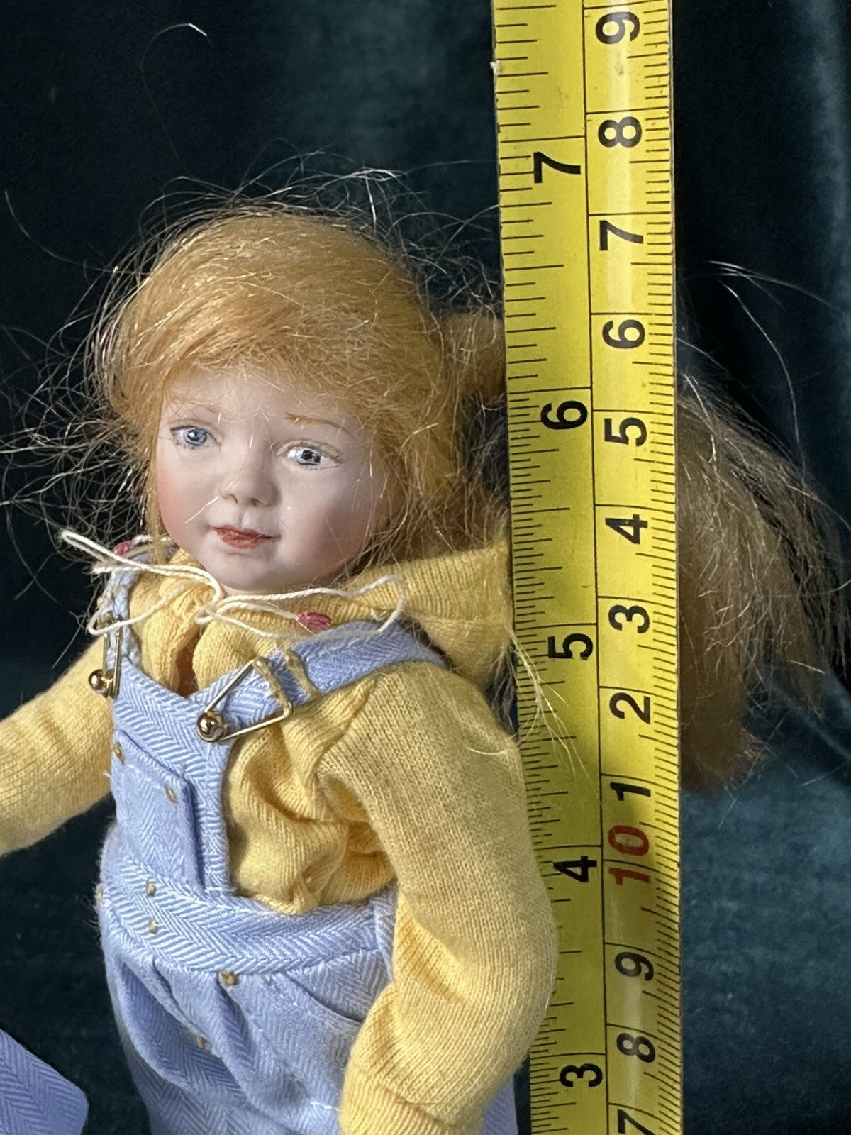 Artist Porcelain 6 1/2” Doll “Faye” by Andrea Robbins LE 17/25