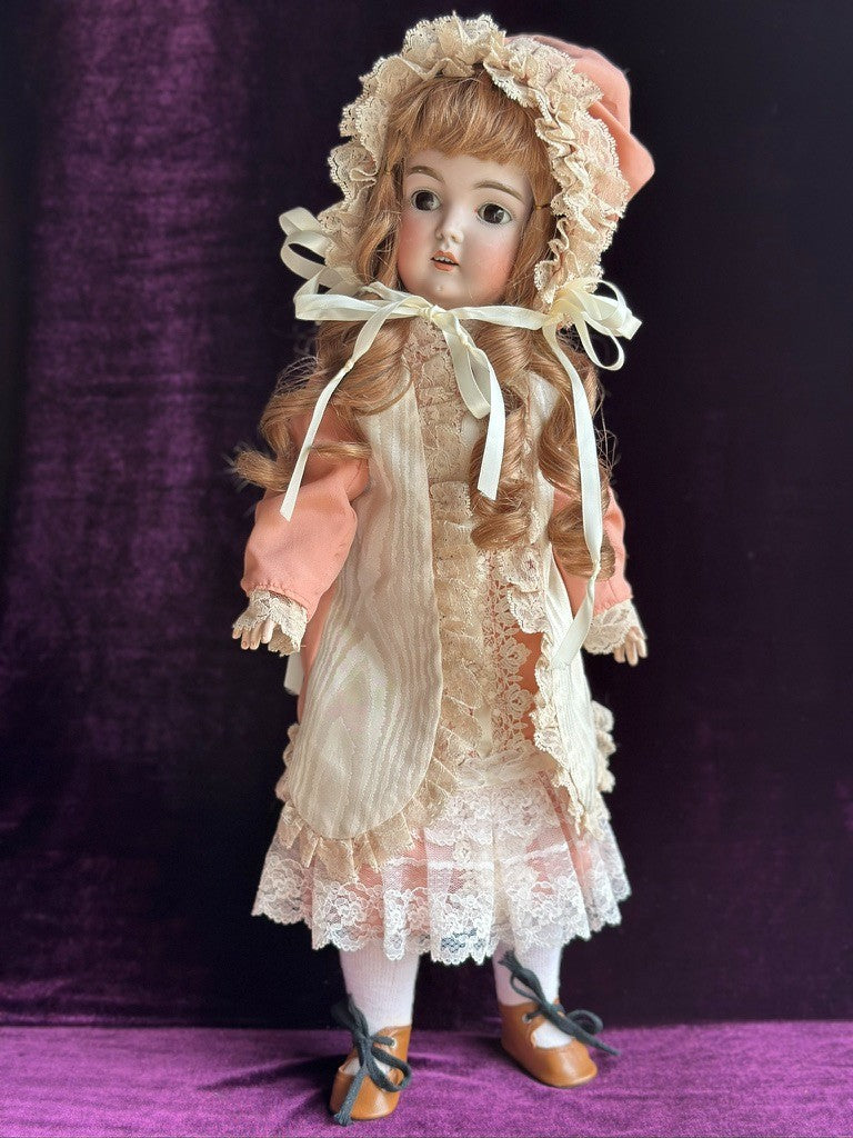 Antique German 22” Kestner 171 Bisque Head Doll
