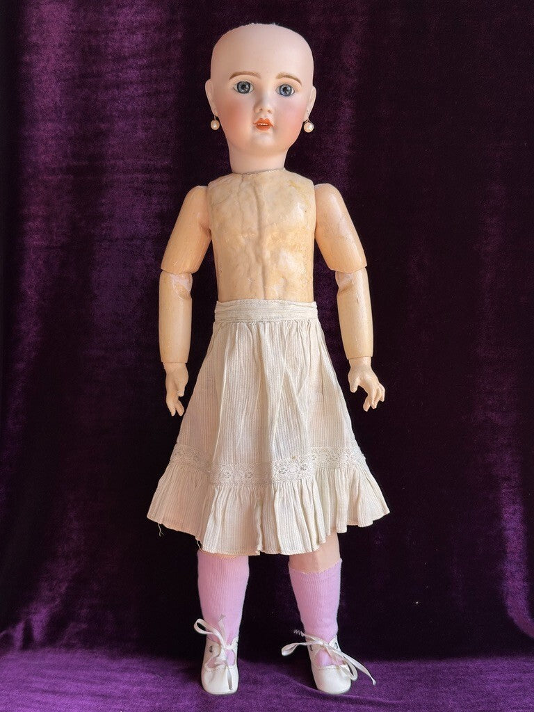 Antique French 23” SFBJ Paris Bisque Head Doll
