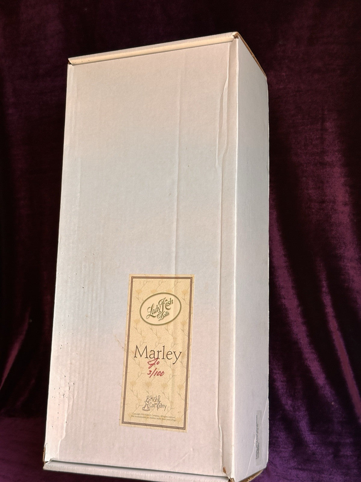 Collectible Helen 20" Kish Marley Lady Kish Doll in Box with Multiple Outfits