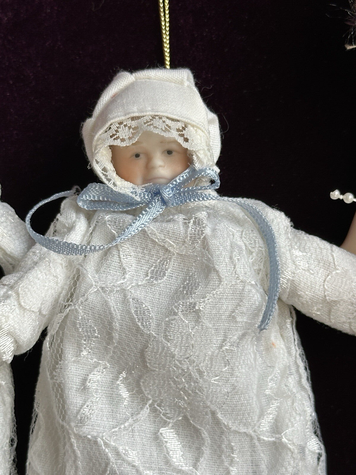 Lot of 10 Christmas Tree Decoration Ornament Dolls