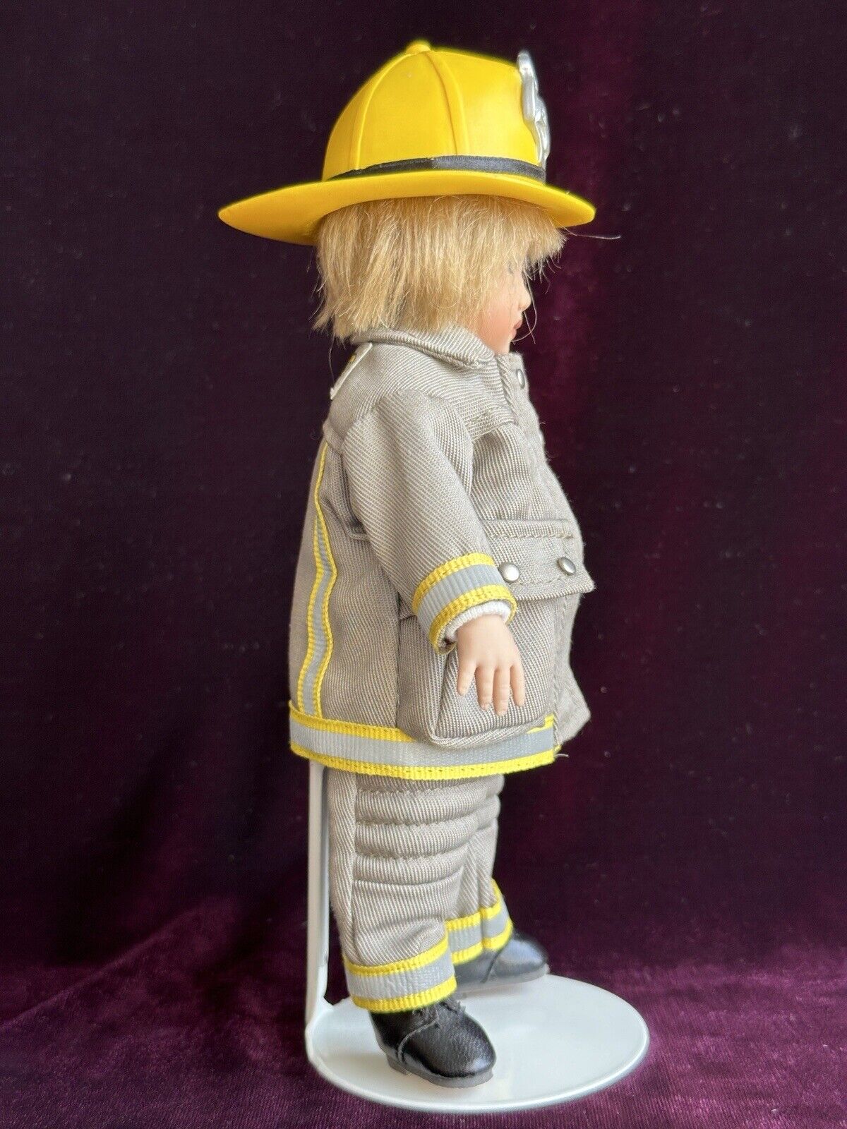 Collectible 7.5” Kish Vinyl Riley's World Firefighter DJ Doll LE 1000