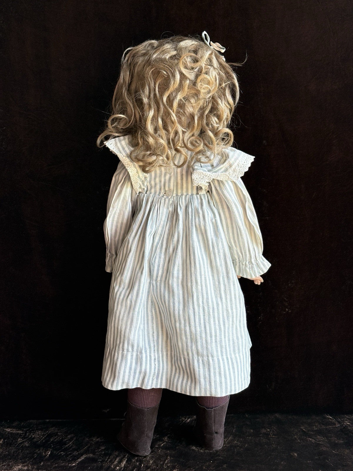 Antique German 21.5” Kammer Reinhardt Simon Halbig 58 Bisque Head Doll