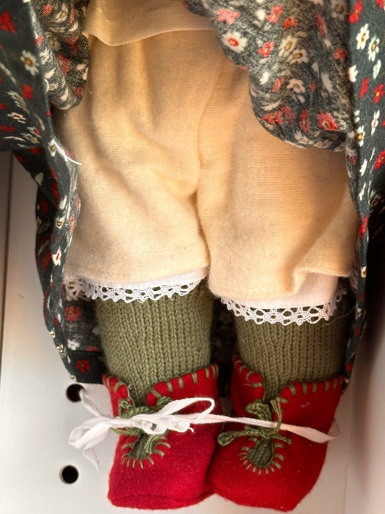 Rare German 17” Kathe Kruse Cloth Doll I Margretchen Repro LE 500 NIB