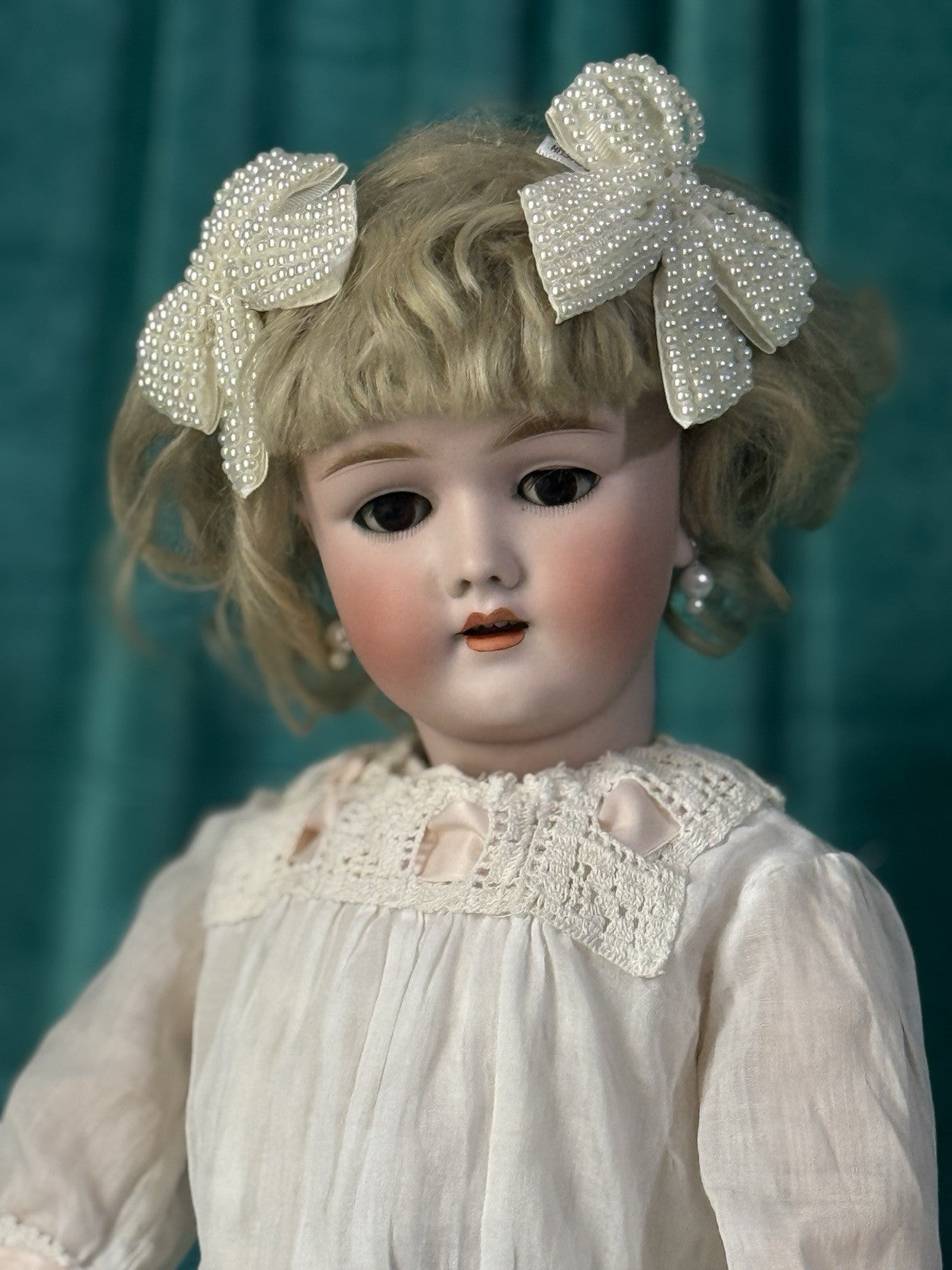Antique German Simon Halbig Handwerck Mold 69 12x Bisque Head 24” Doll