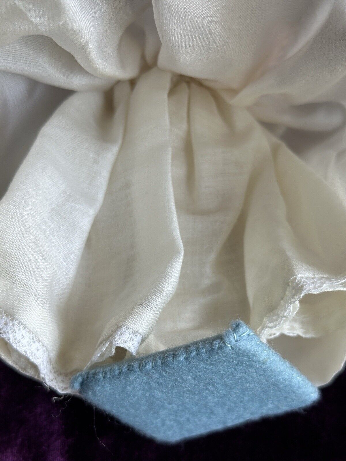 Vintage German 8” Marguerite Uebel German Wax Cloth Doll