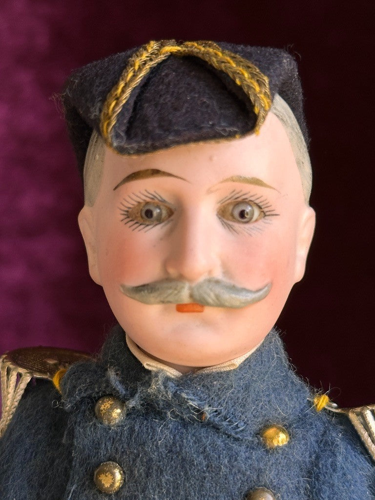 Very Rare 8.25” Antique German Cuno Otto Dressel Portrait Character Bisque Doll