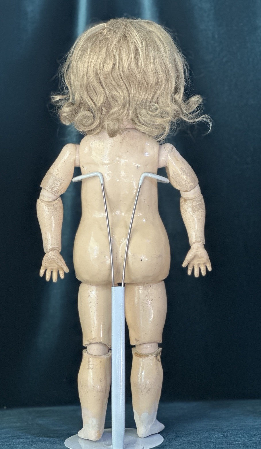 Antique German Mengersgereuth Porzellanfabrik Bisque Head 20” Doll
