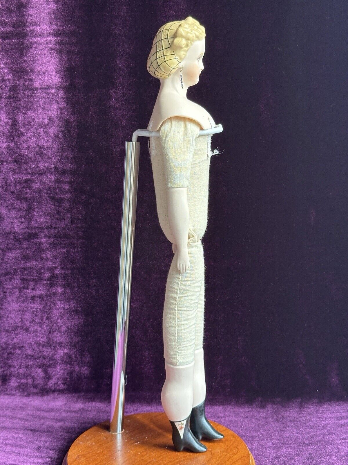 Vintage 17.5” Reproduction of Parian Porcelain Doll from Emma Clear Mold