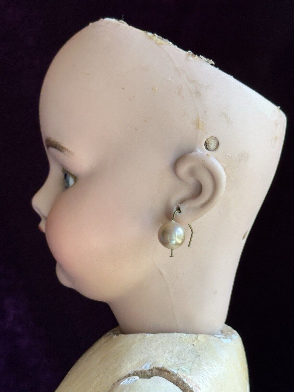 Antique German 22” Simon Halbig 1039 Mechanical Flirty Eyes Walker Doll