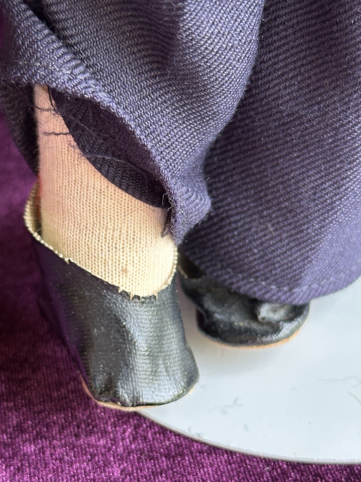 Vintage 15” Italian/French Raynal Style Cloth Sailor Boy Doll