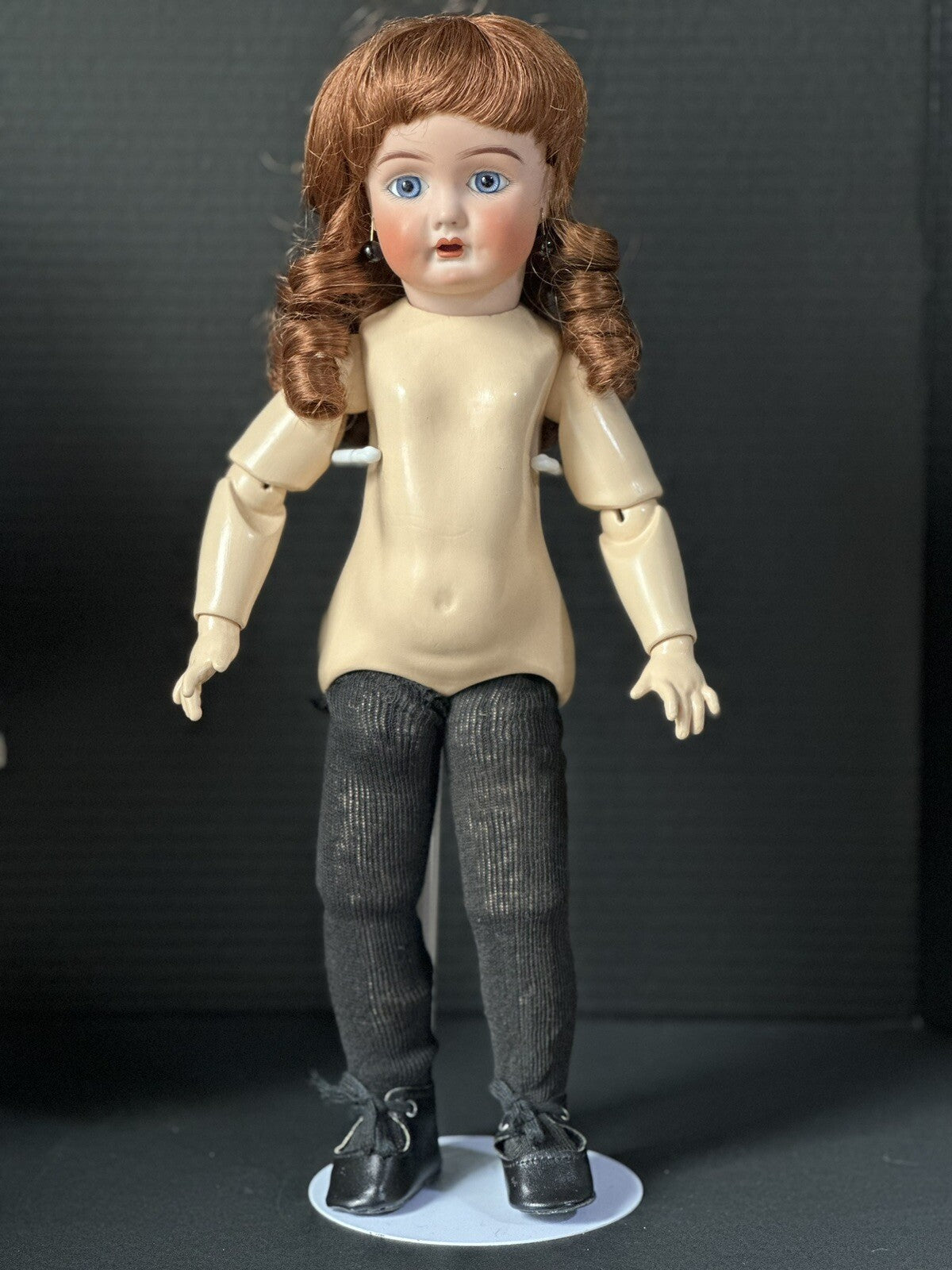 Artist Reproduction Of Sonnenberg Bisque Child Doll 224 by Bahr and Proschild