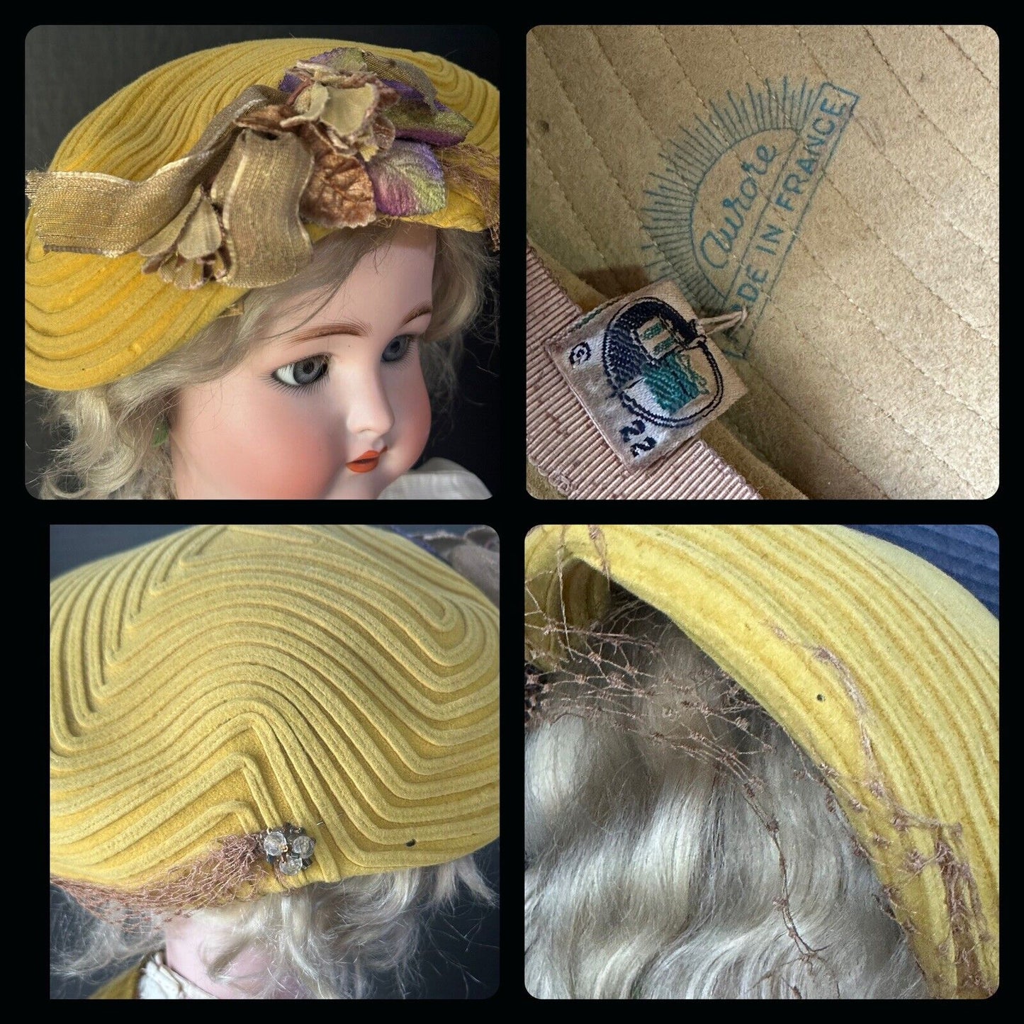 Antique German Simon & Halbig Kammer & Reinhardt Bisque Head 29” Doll