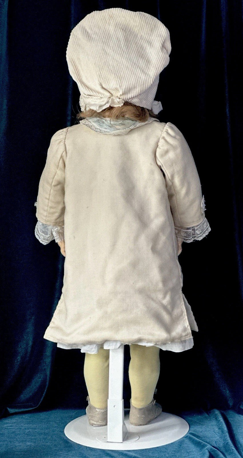 Antique German Handwerck Simon Halbig 28” Doll Bisque Head Composition Body