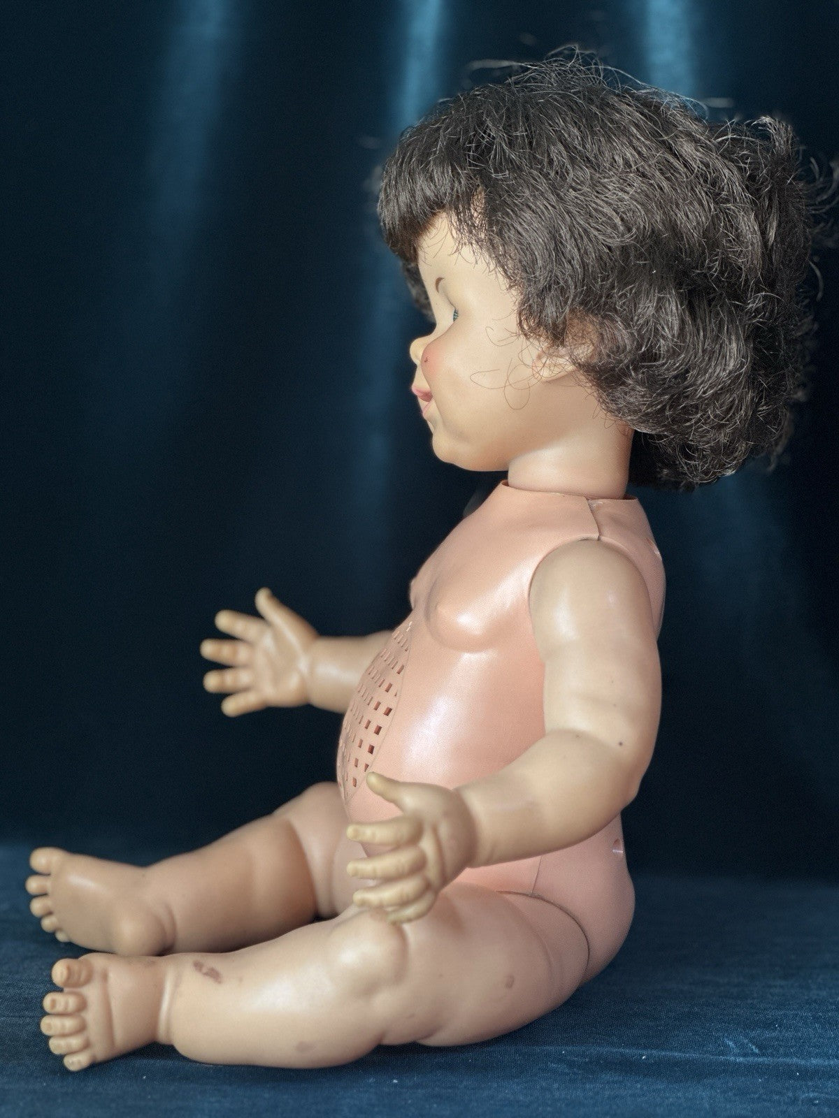 Lot Of 2 Vintage 1960’s Ideal Hard Plastic/Vinyl Giggly Dolls Flirty Eyes
