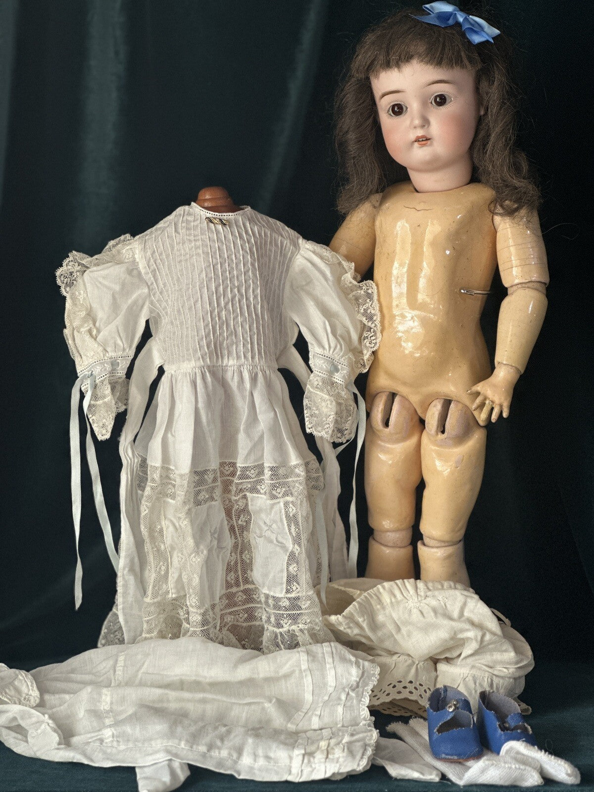 Antique German Kammer & Reinhardt 20” Doll Mold 192 B Bisque Head Comp Body