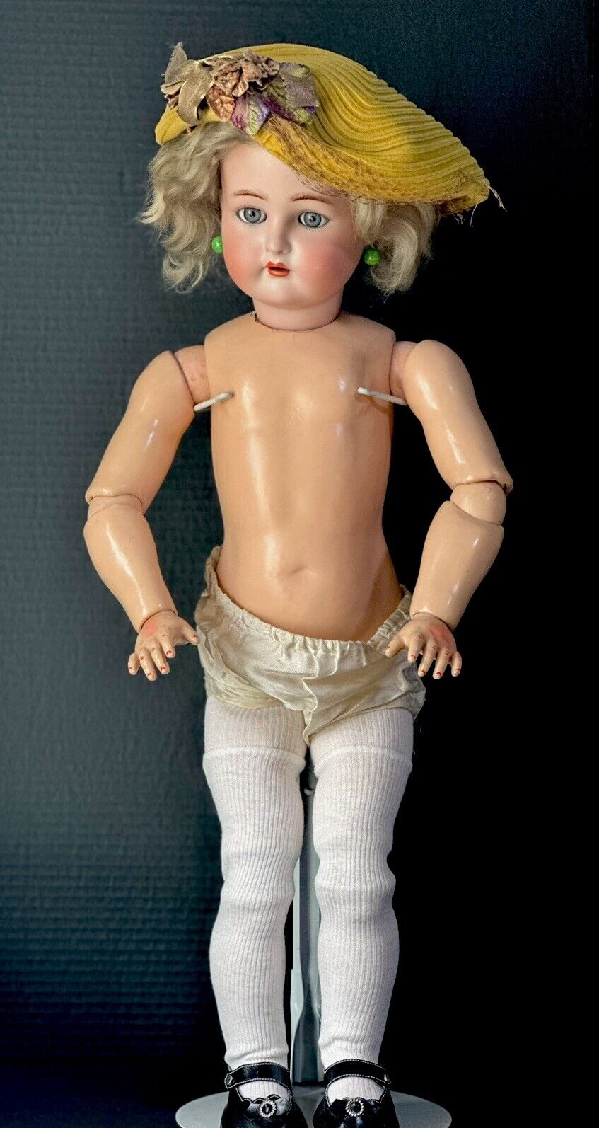 Antique German Simon & Halbig Kammer & Reinhardt Bisque Head 29” Doll